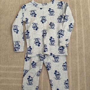 GAP Baby Mickey Mouse Pajama Set Sz 2T